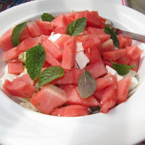 Melonensalat