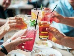 Cocktails zu Silvester